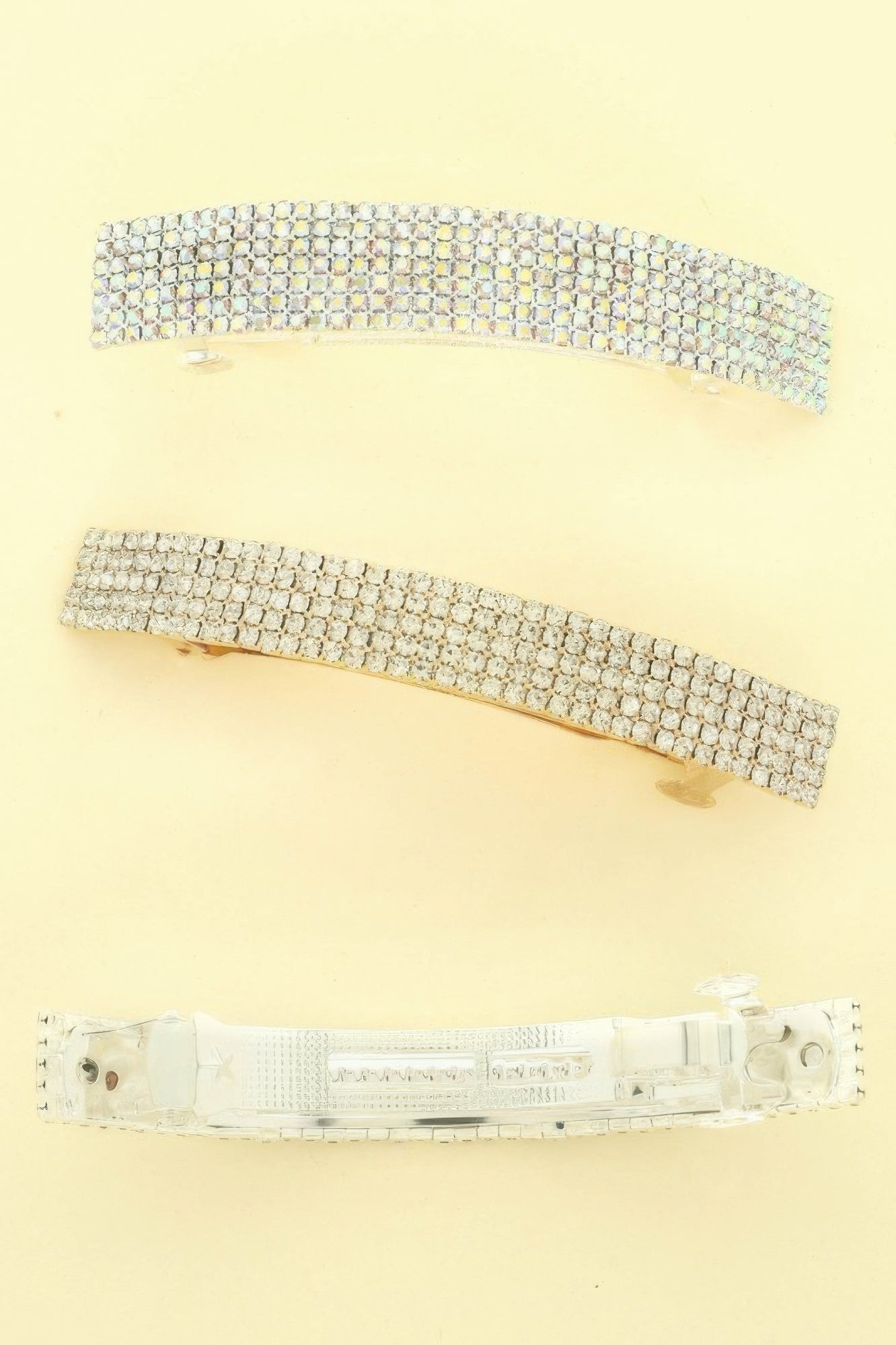 Rhinestone Embellished Hair Barrette Clip