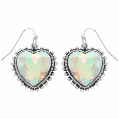 Western Heart Concho Earrings