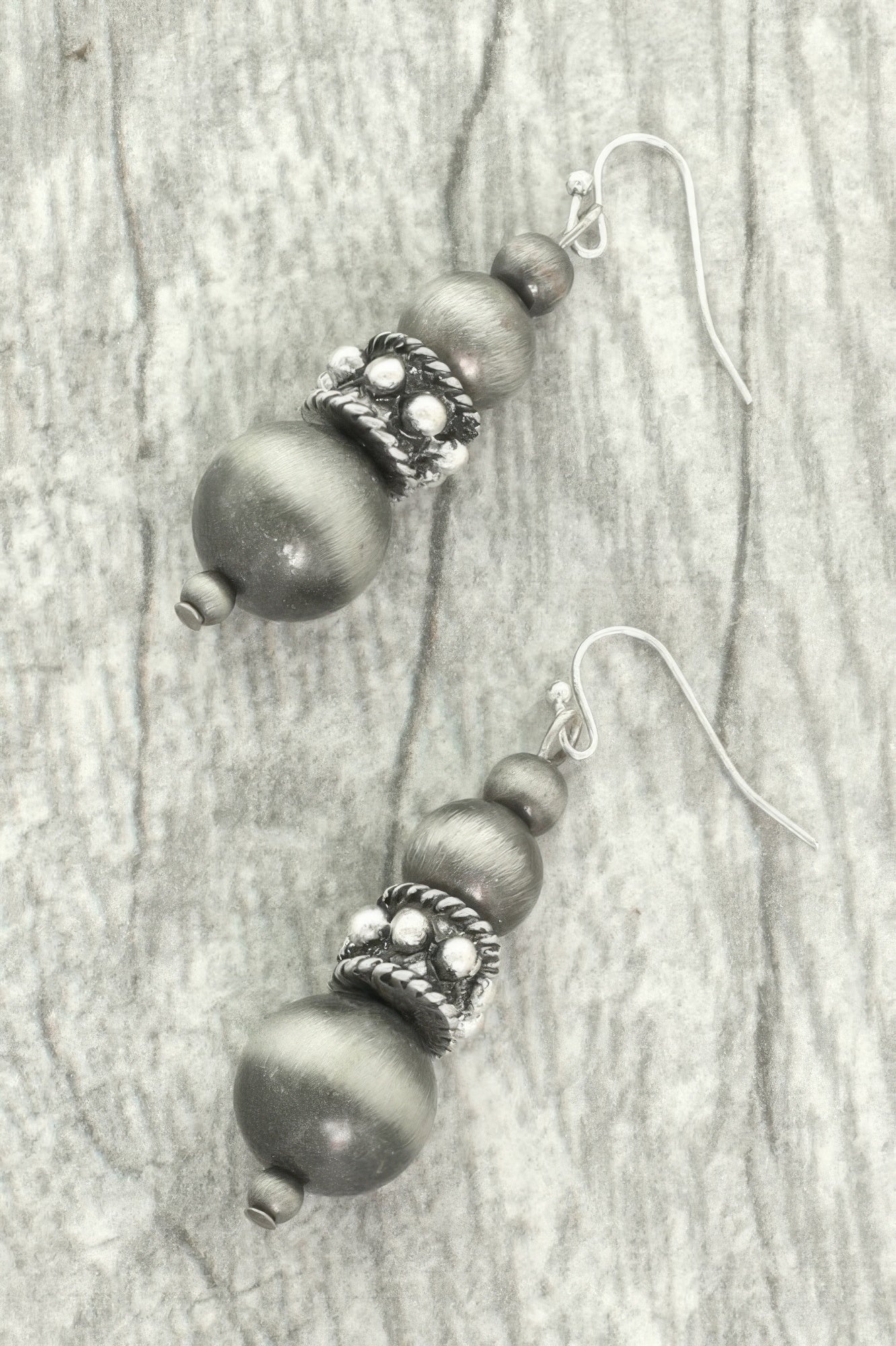 Western Jeweled Beaded Dangle Earrings