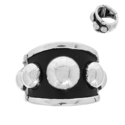 Western Dome Bubble Textured Stretch Ring