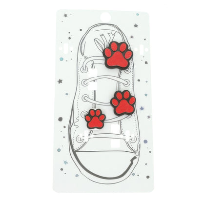 3pc Gameday Paw Shoelace Charm Set