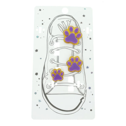 3pc Gameday Paw Shoelace Charm Set