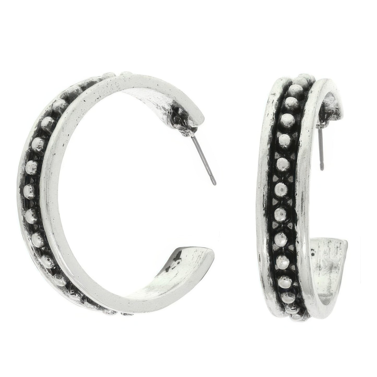 Western Bubble Hoop Earrings