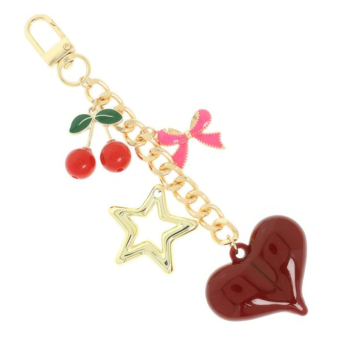 Sweetheart Theme Bag Charm Keychain