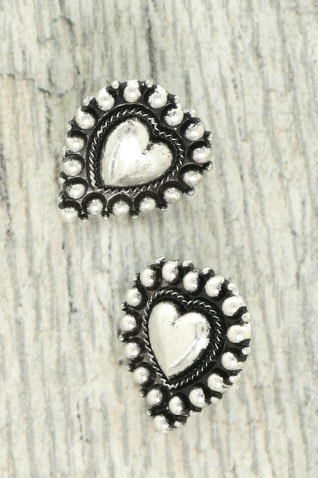 Western Small Heart Bubble Earring