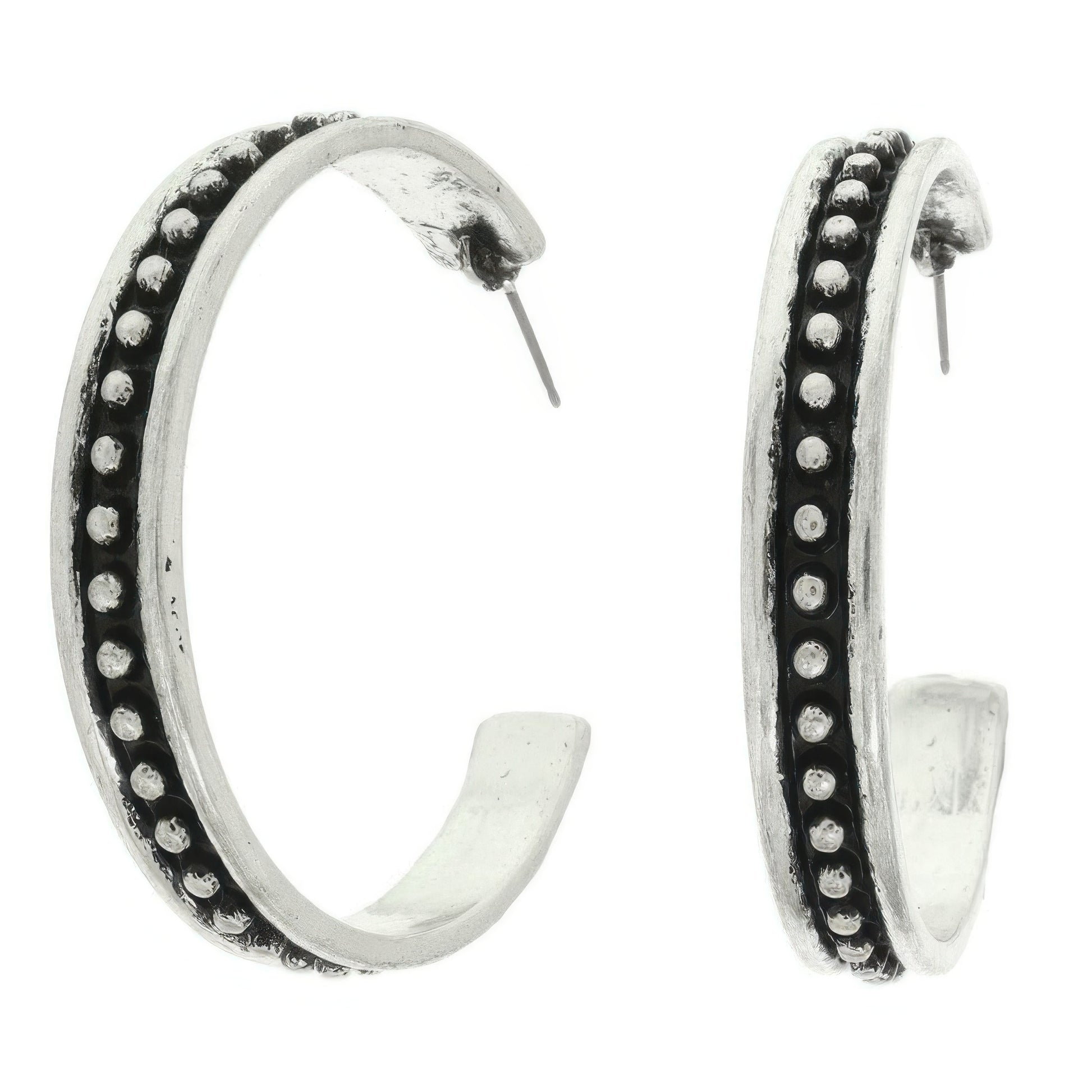 Western Bubble Hoop Earrings