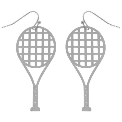 Game Day Tennis Racket Earrings