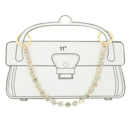 Jeweled Bag Charm Chain