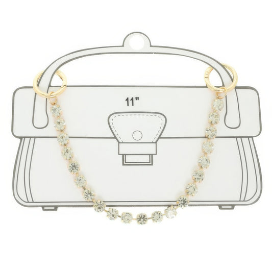 Jeweled Bag Charm Chain