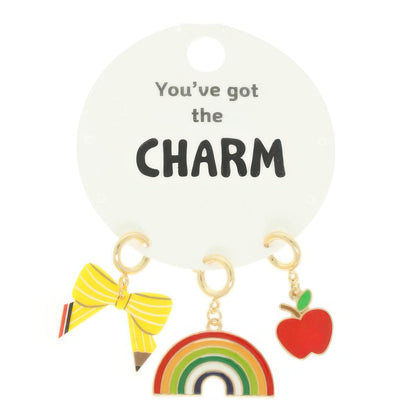 Happy Theme Assorted Charm Set