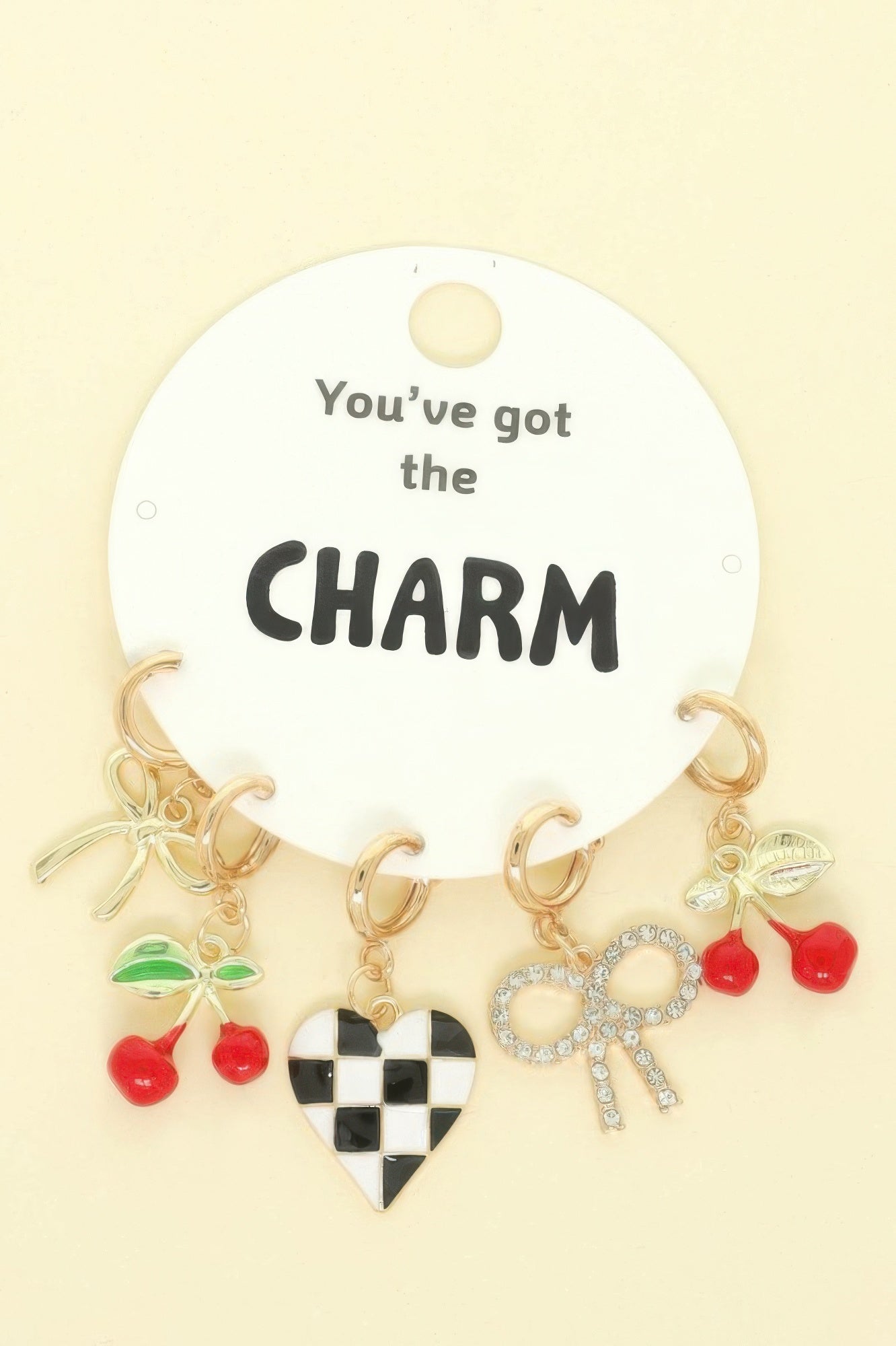 Happy Theme Assorted Charm Set