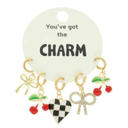 Happy Theme Assorted Charm Set