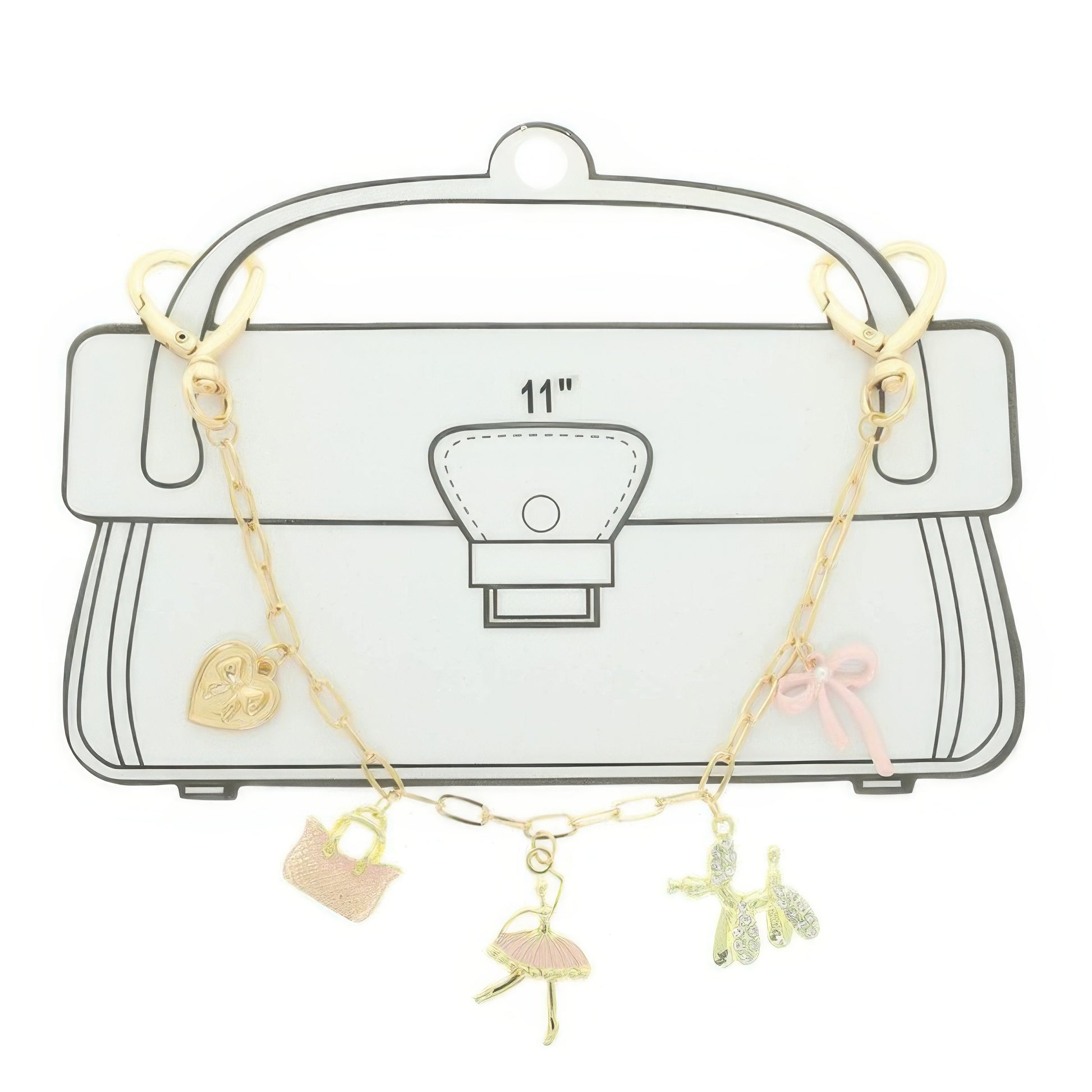Princess Dream Theme Bag Charm Chain