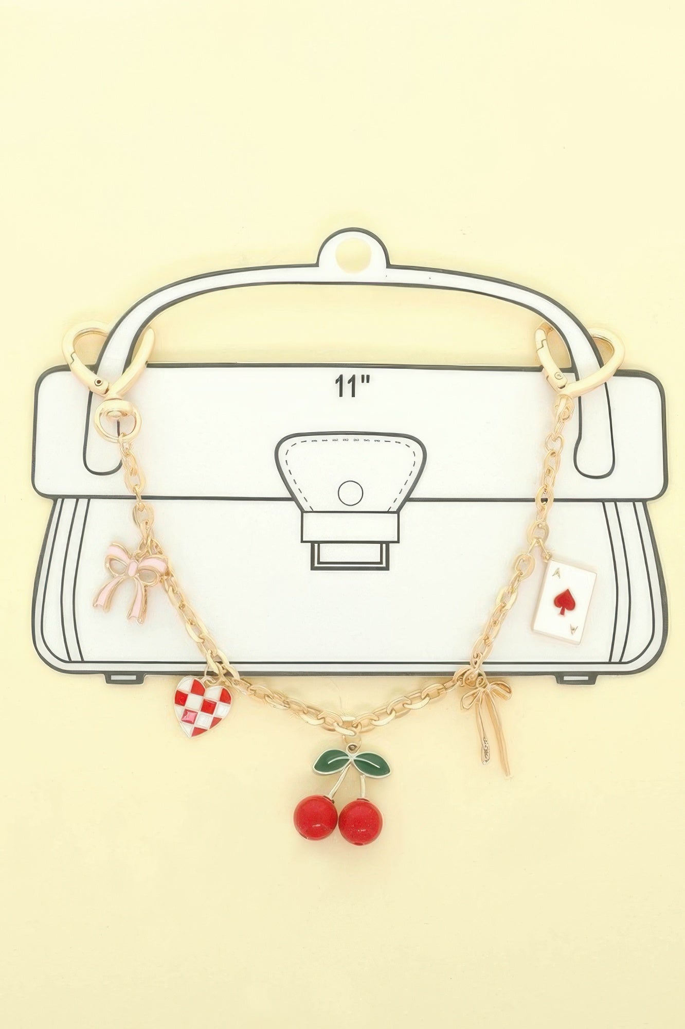 Whimsical Theme Bag Charm Chain