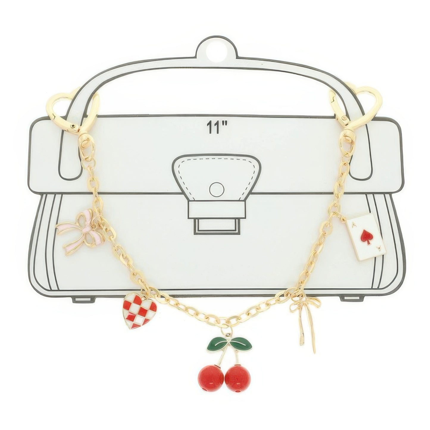 Whimsical Theme Bag Charm Chain