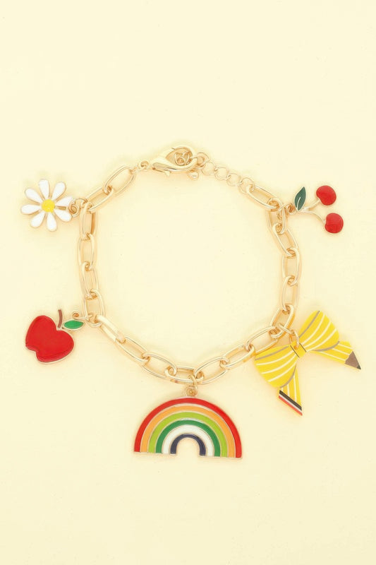 Spring Theme Charm Bracelet