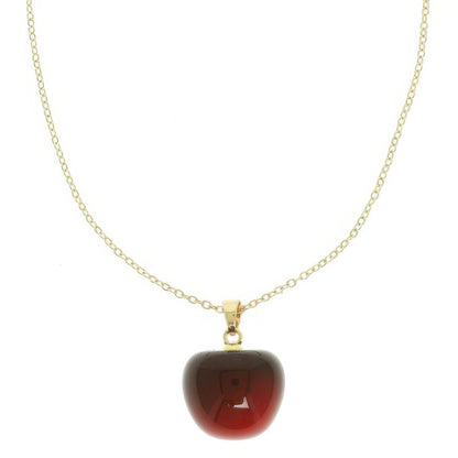Red Cherry Pendant Necklace