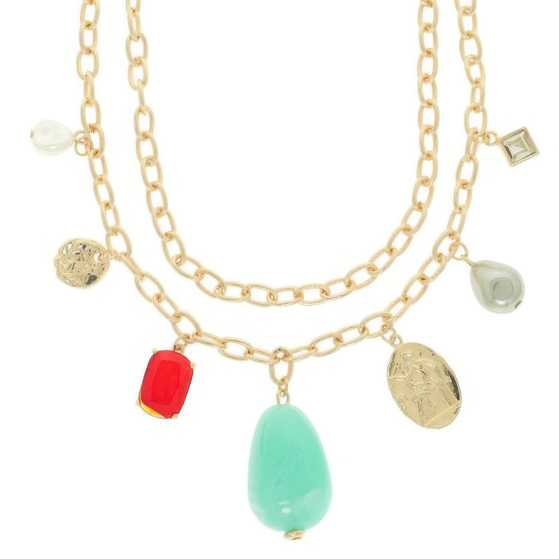 Myth & Element Theme Multi-strand Necklace