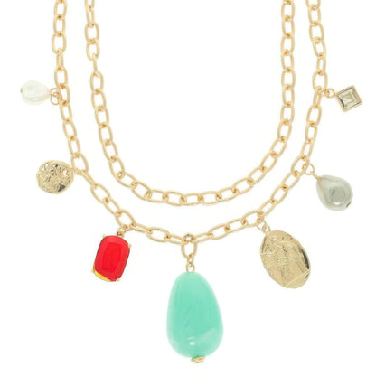 Myth & Element Theme Multi-strand Necklace
