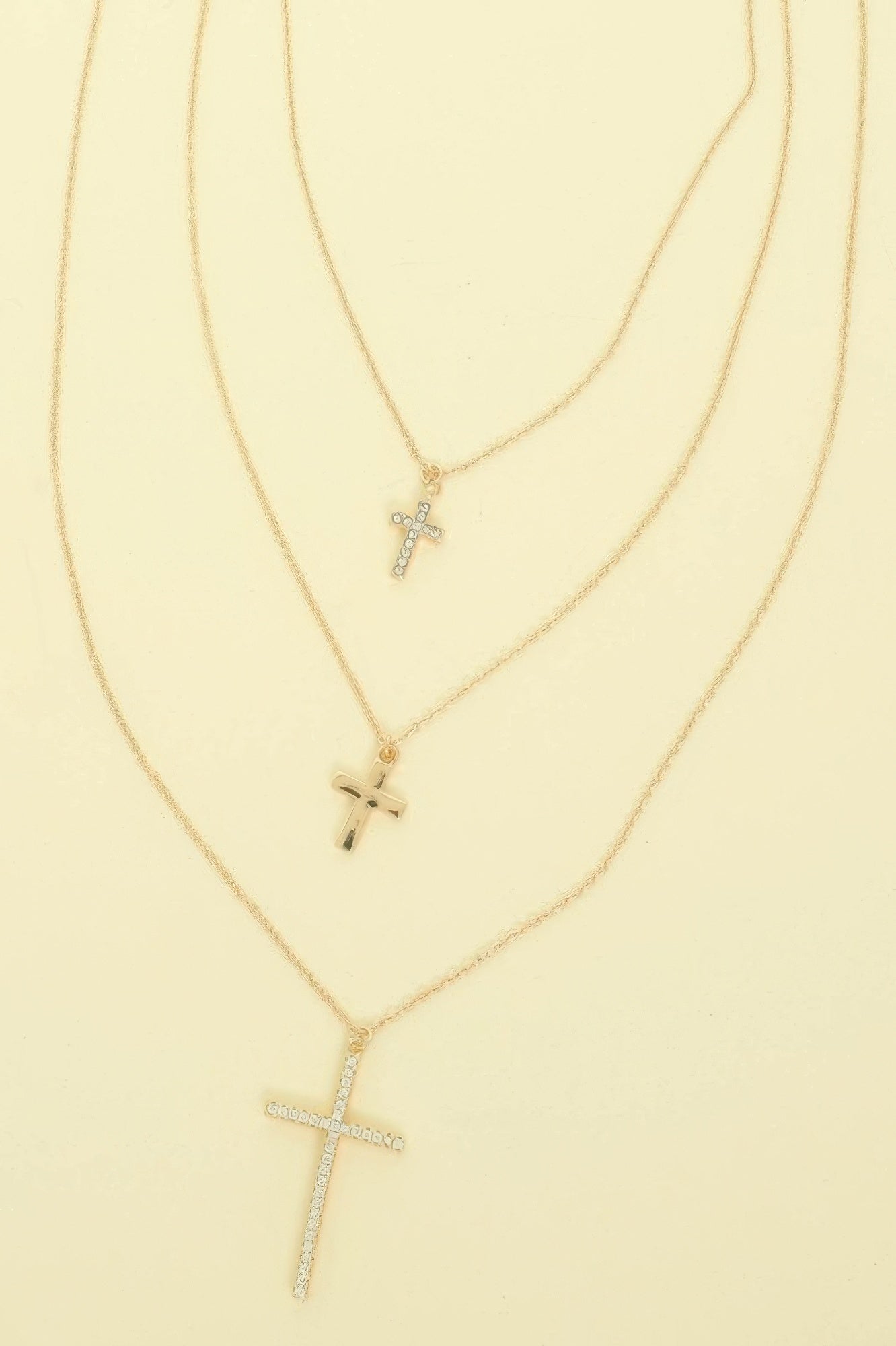 Faith Theme Multi-strand Necklace