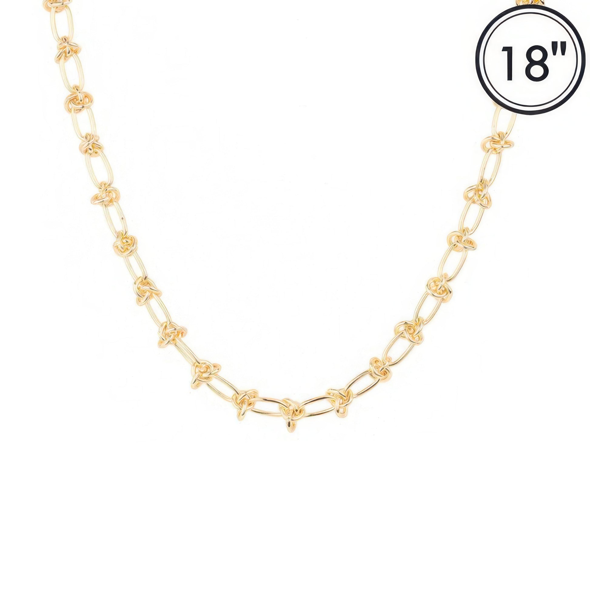Borromean Knot Chain Necklace