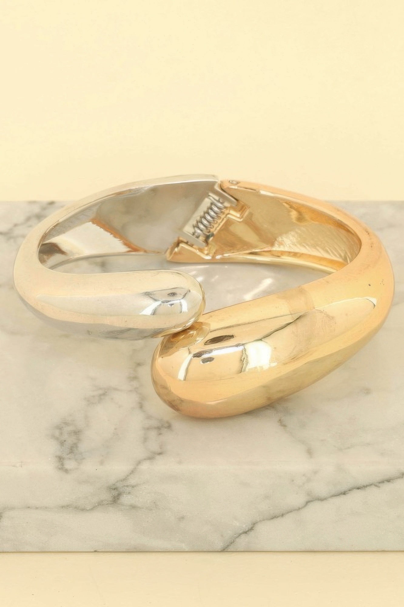 Asymmetrical Hinge Bypass Bracelet