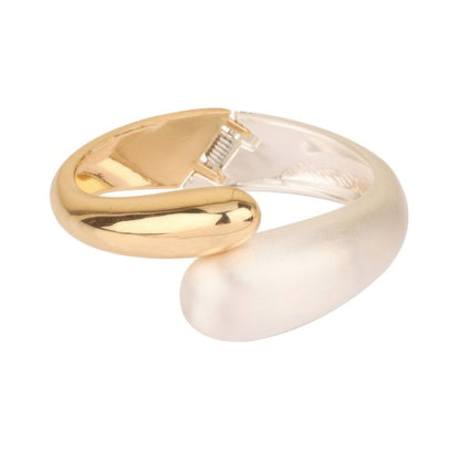 Asymmetrical Hinge Bypass Bracelet