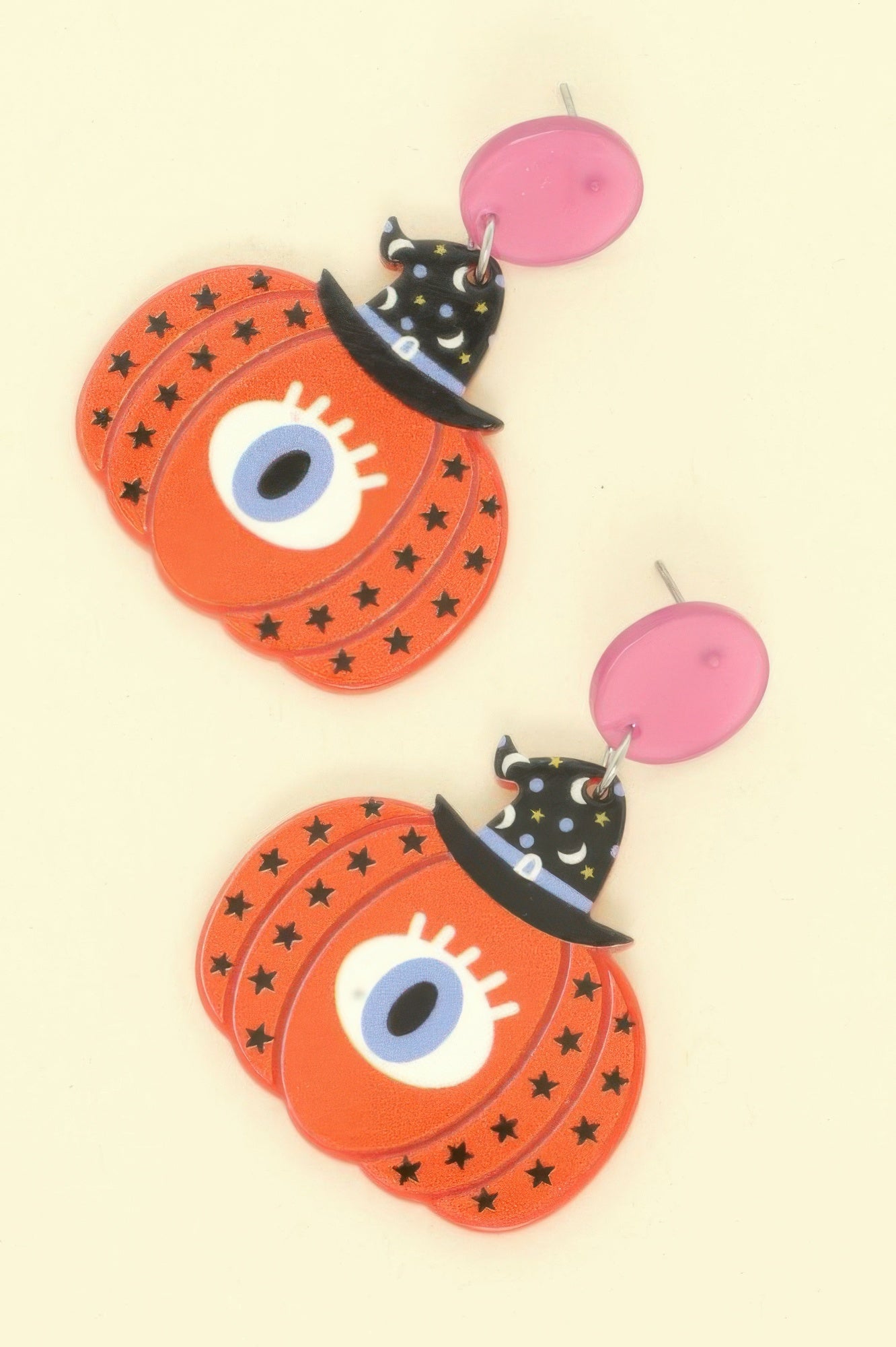 Halloween Bewitched Pumpkin Earrings