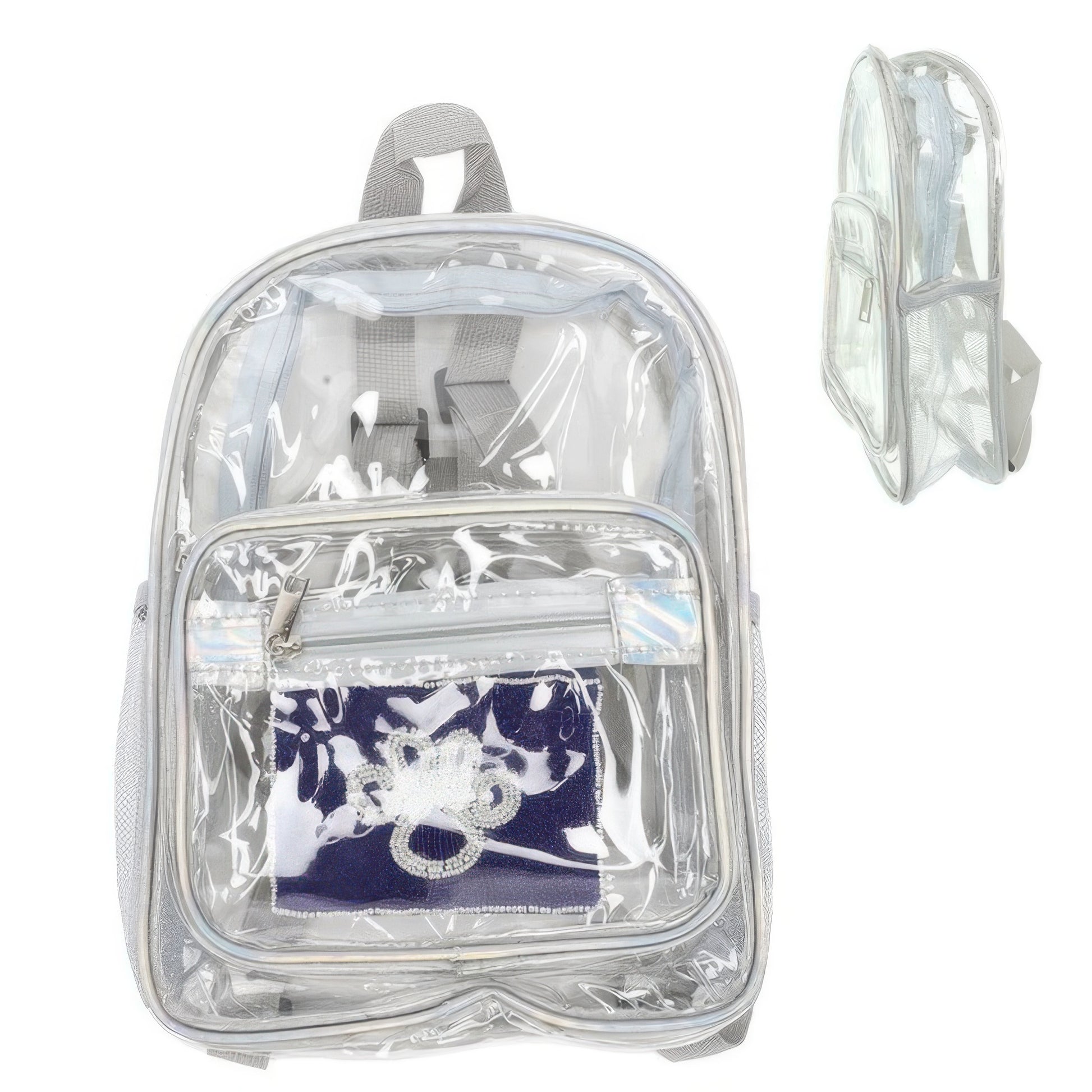Clear Transparent Stadium Approved Backpack