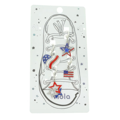4pc Use Theme Shoelace Charm Set