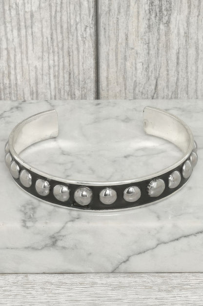 Western Bubble Beaded Cuff Bracelet