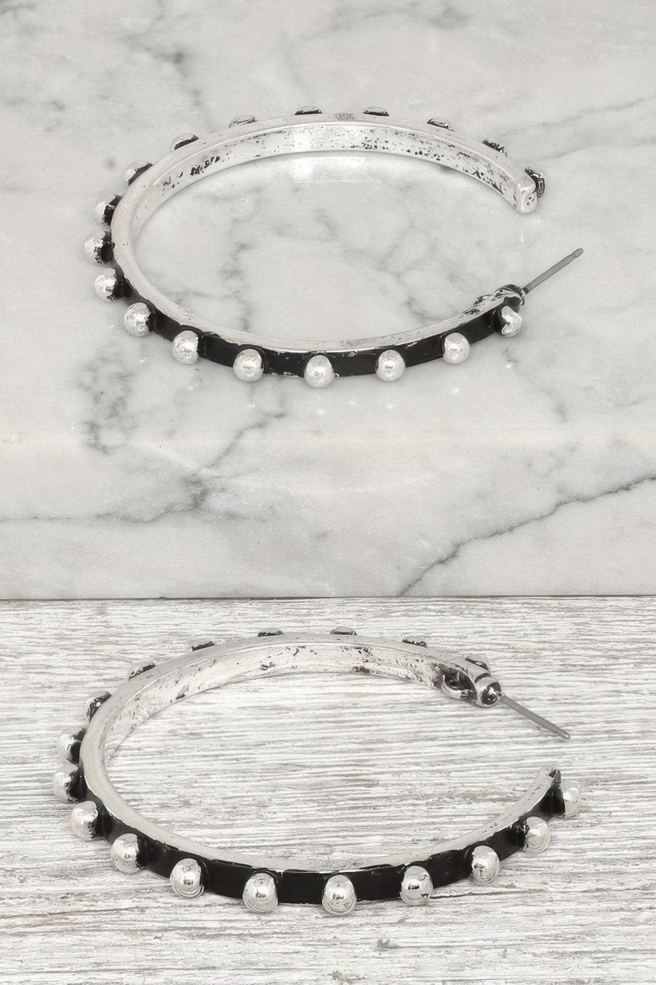 Western Bubble Hoop Earrings