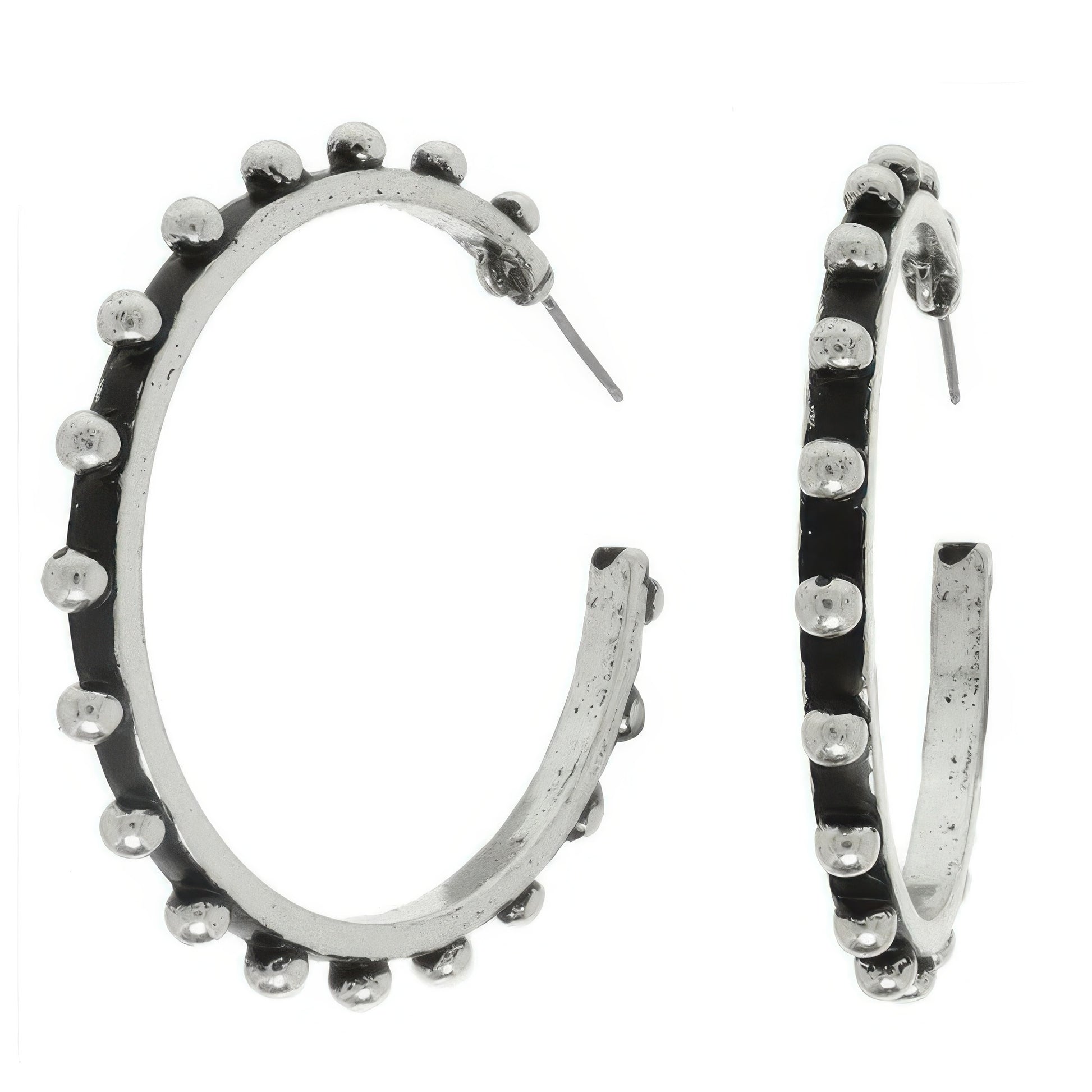 Western Bubble Hoop Earrings