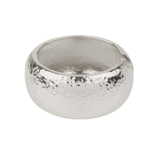 Hammered Finish Bangle Bracelet