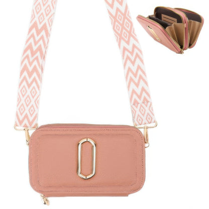 Stillshot Leather Crossbody Bag