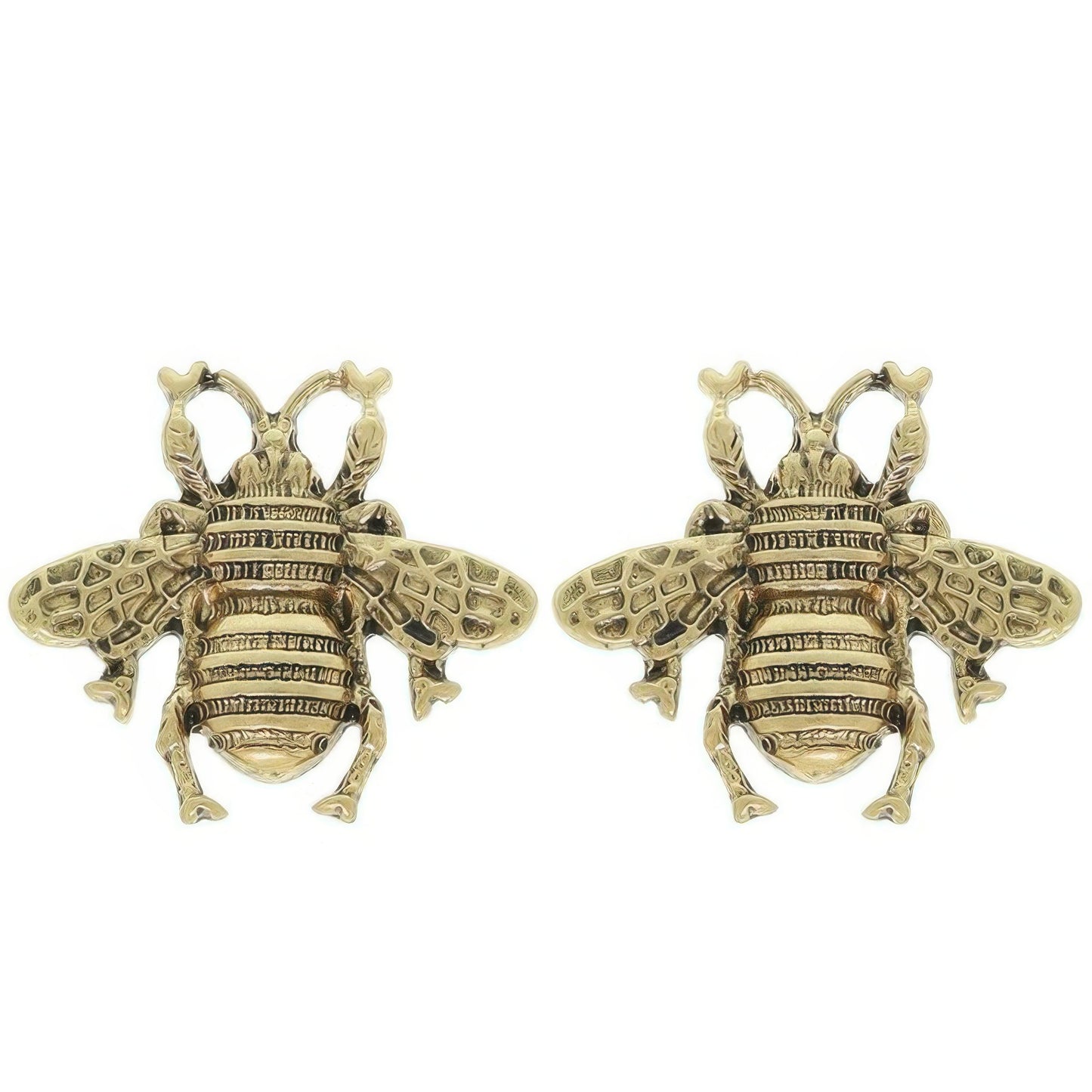 3d Bumble Bee Earrings