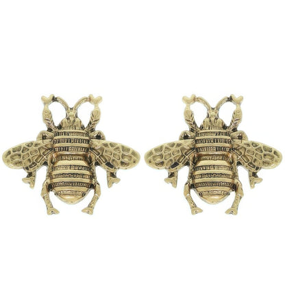 3d Bumble Bee Earrings