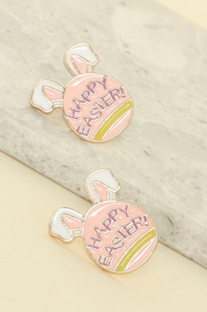 Happy Easter Easter Egg Earrings