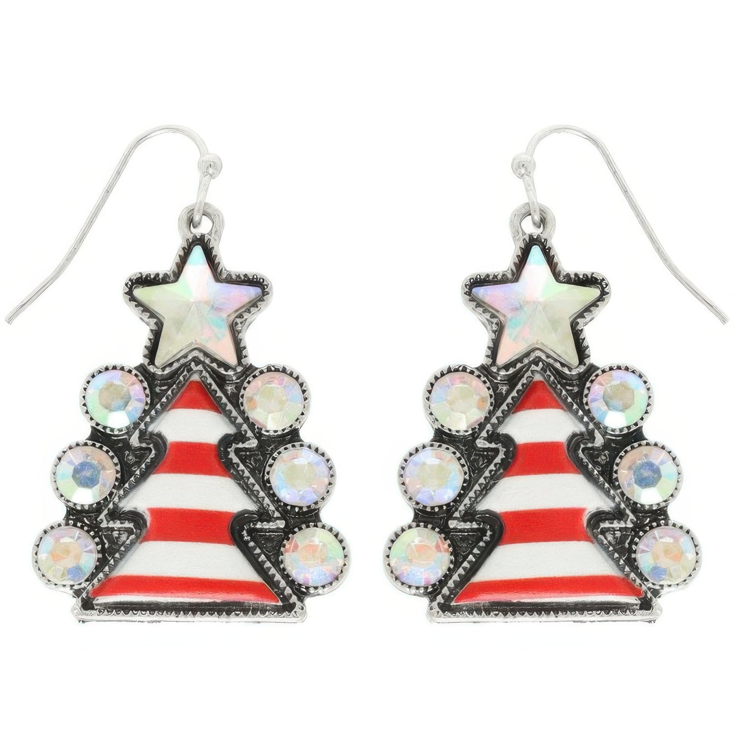 Western Christmas Tree Post Earrings