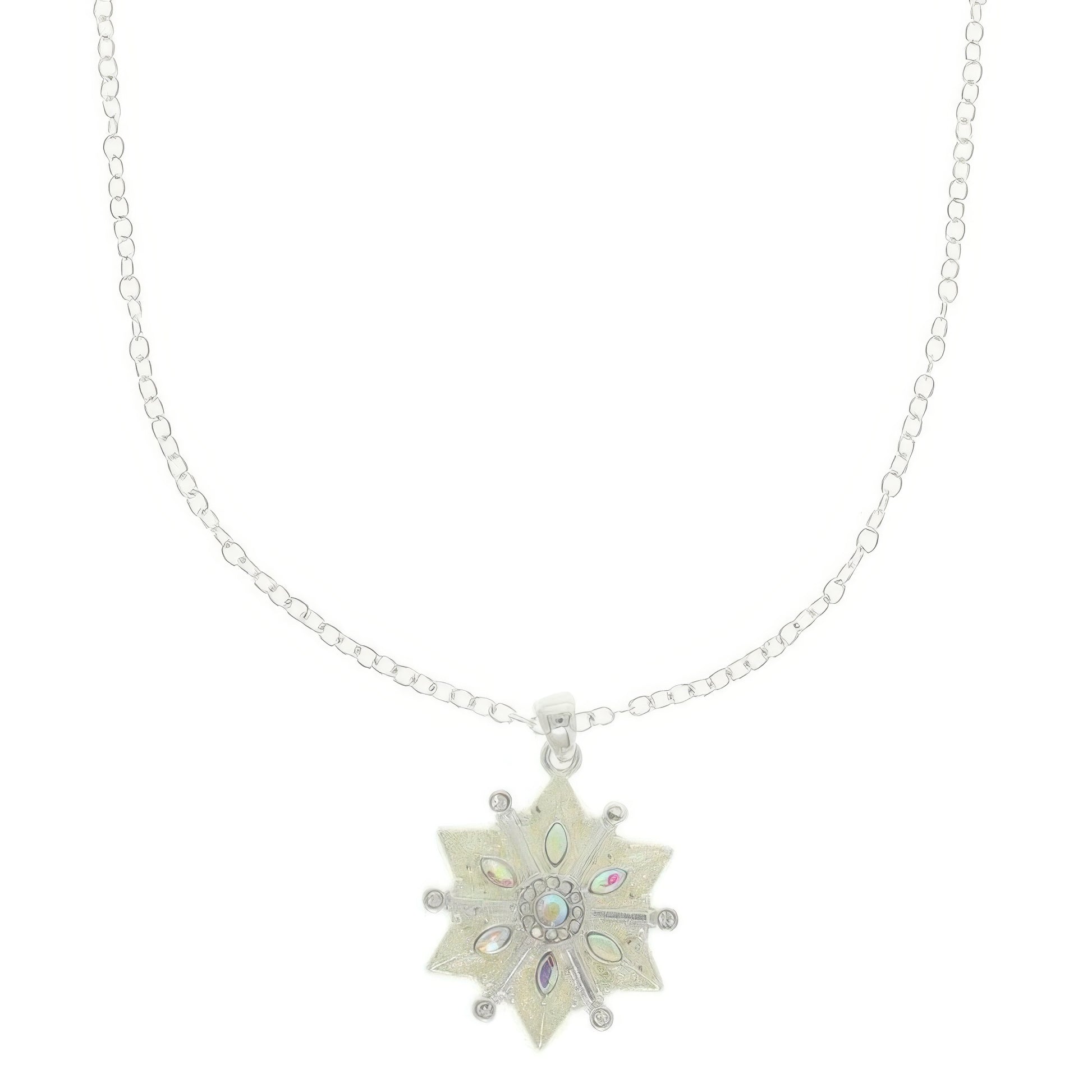 Christmas Snowflak Pendant Necklace