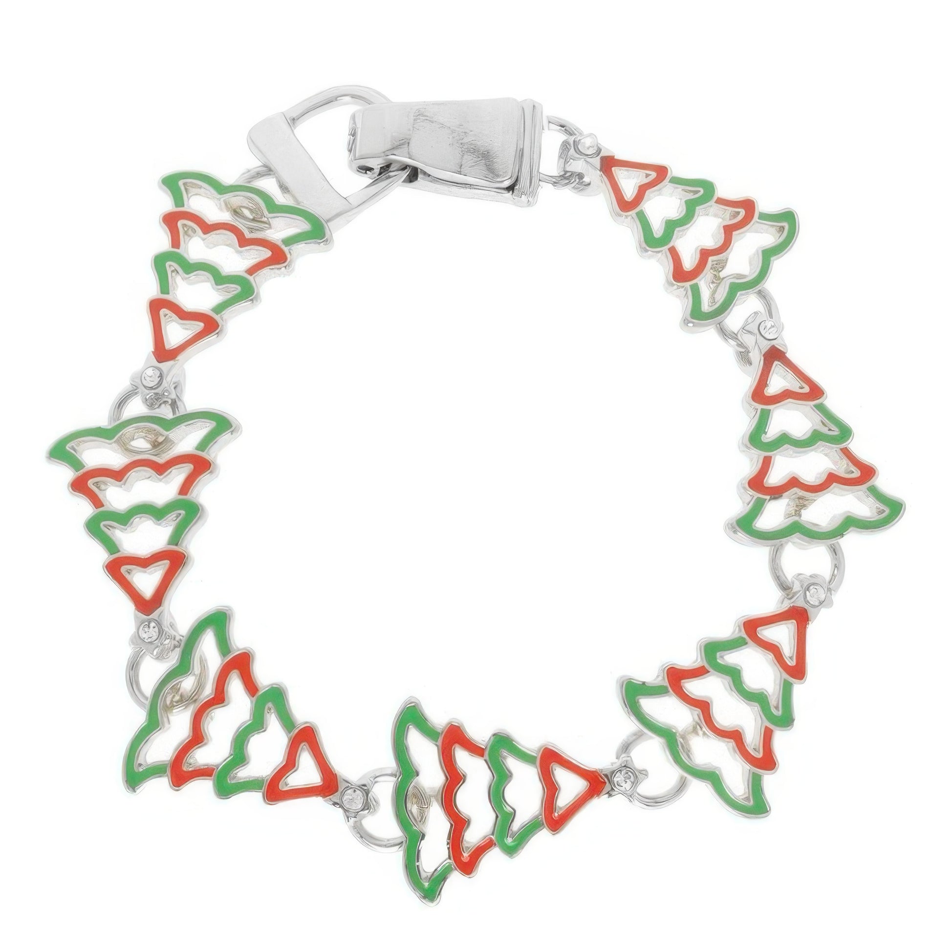 Holiday Christmas Tree Magnetic Bracelet