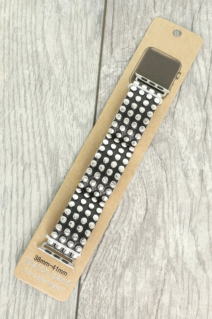 Western Bubble Beaded Apple Watch Band