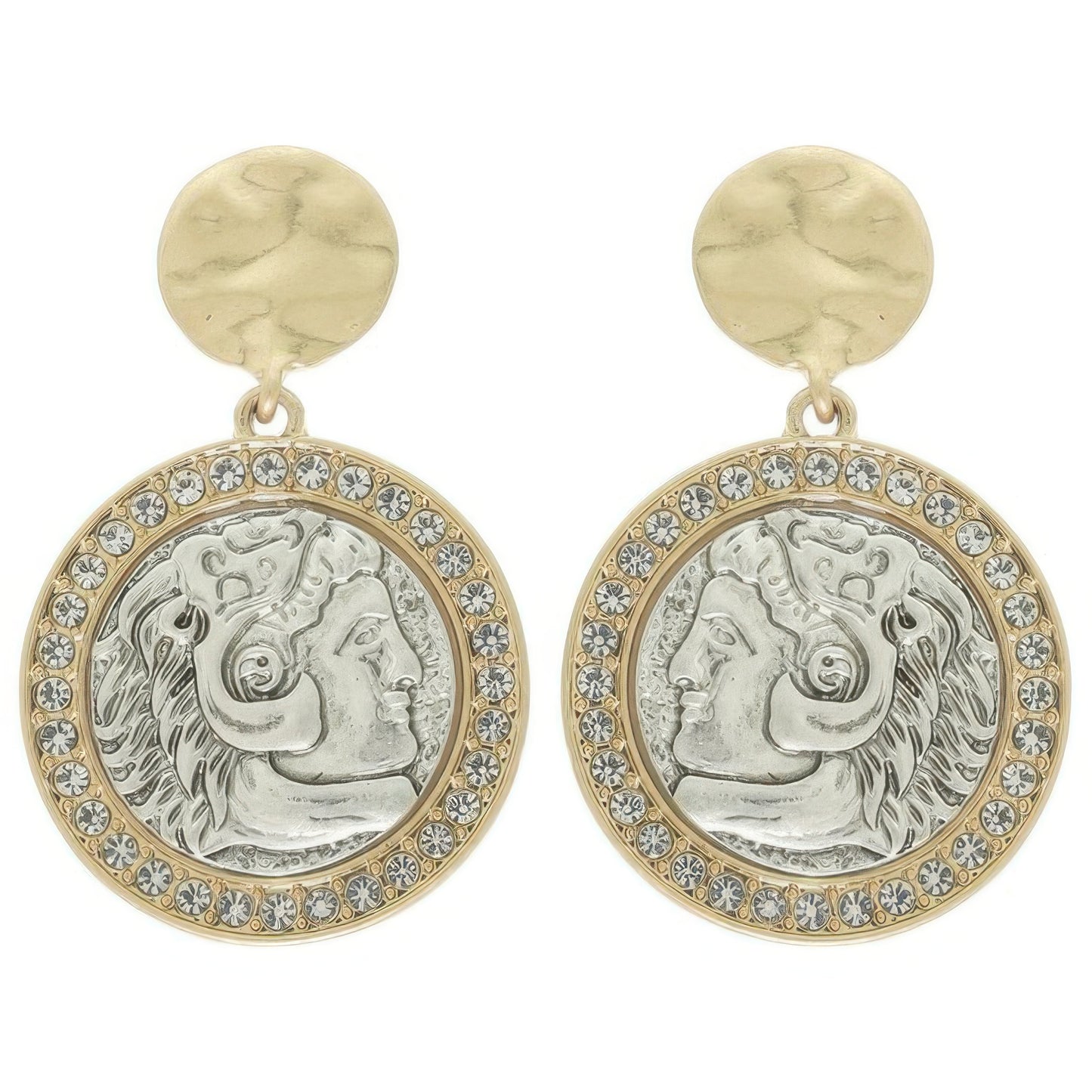Roman Imperial Replica Coin Post Earrings