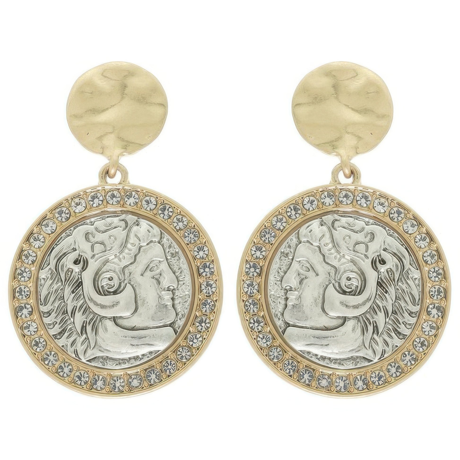Roman Imperial Replica Coin Post Earrings