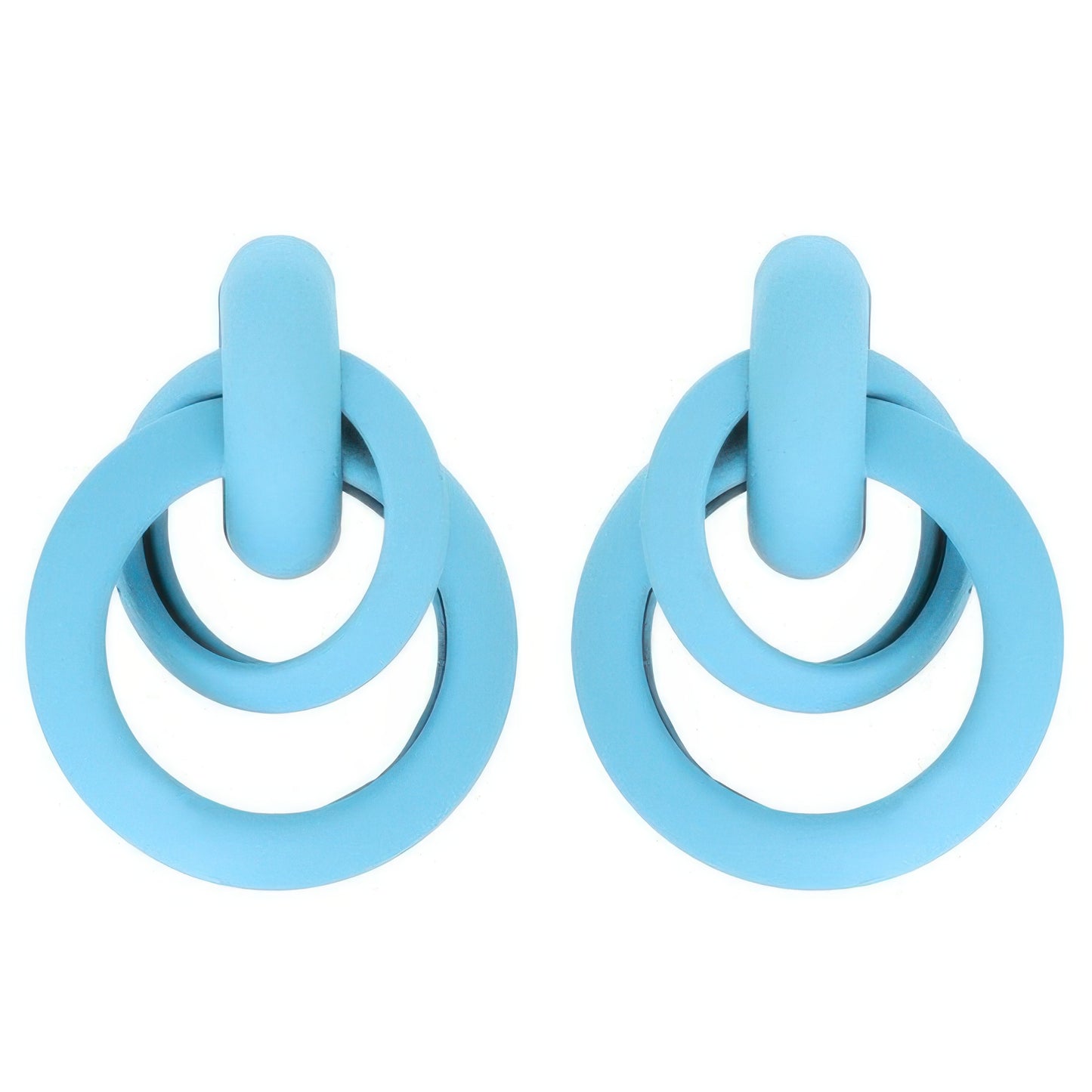 Acrylic Door Knocker Earrings