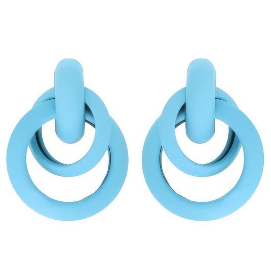 Acrylic Door Knocker Earrings