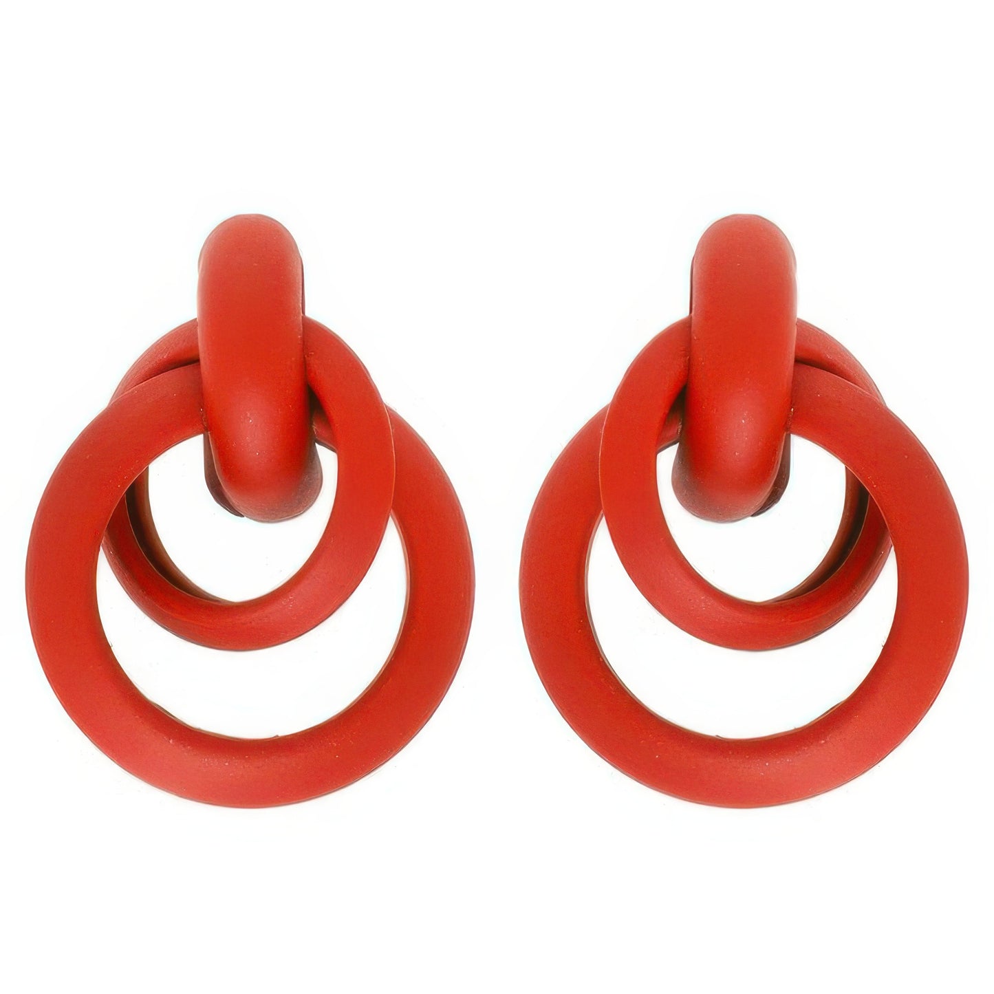Acrylic Door Knocker Earrings
