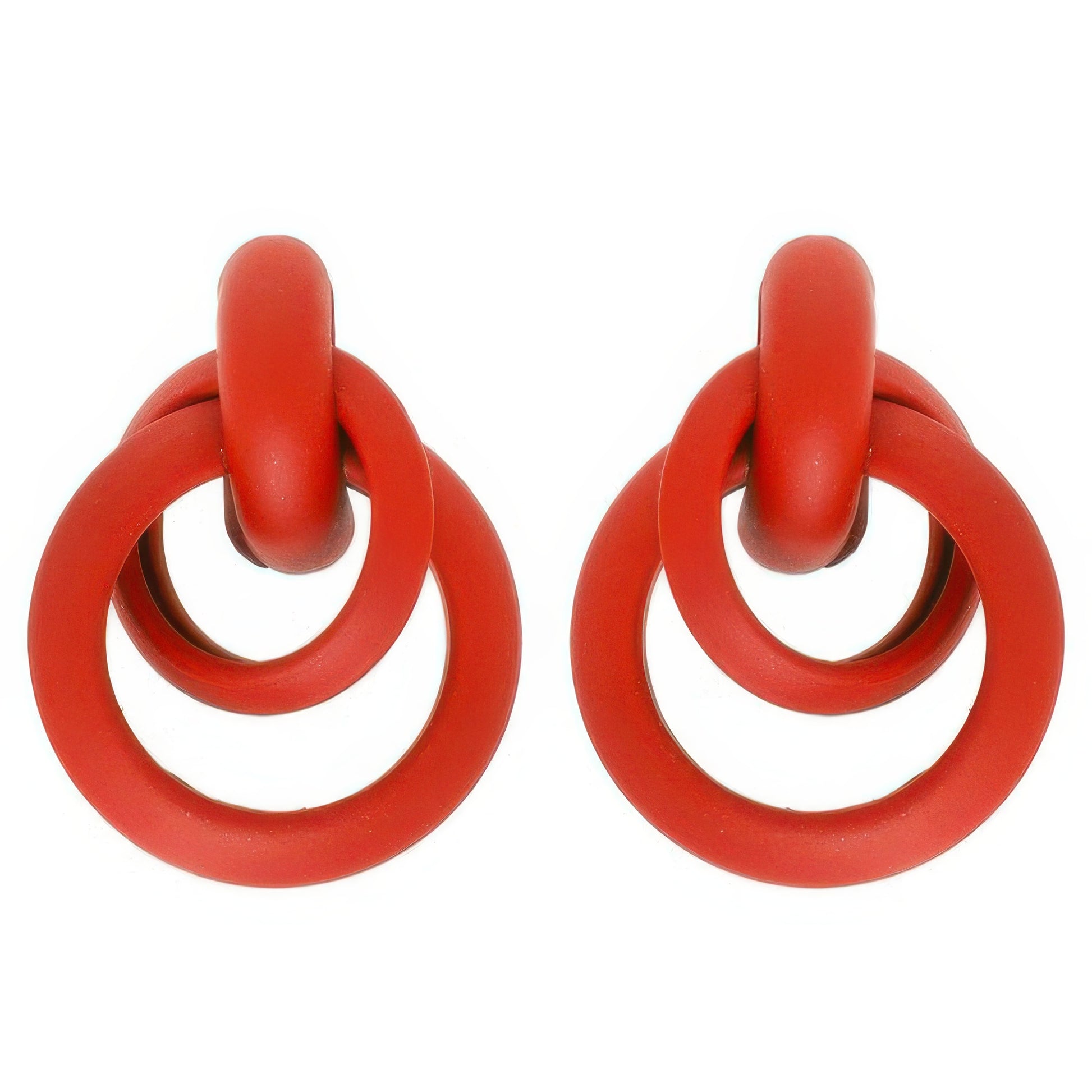 Acrylic Door Knocker Earrings