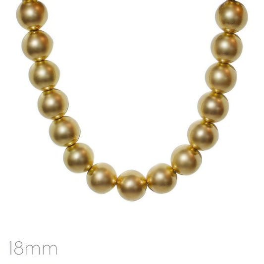 Large Pearl Bead Necklace