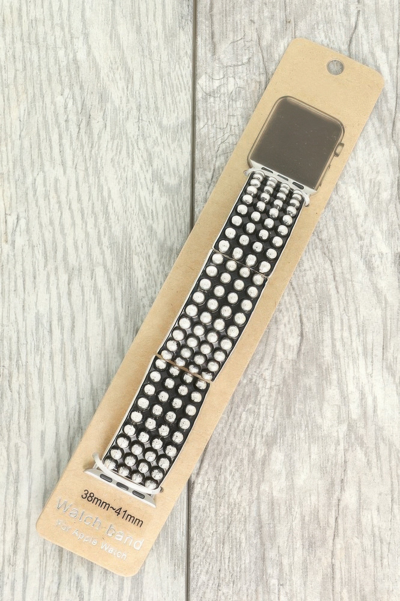 Western Bubble Beaded Apple Watch Band